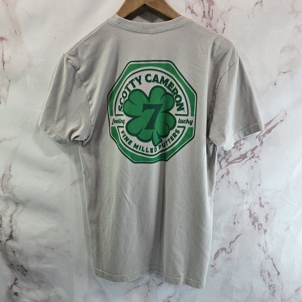 Scotty Cameron T Shirt Men Small Medium Patricks Lucky Private Reserve Titleist